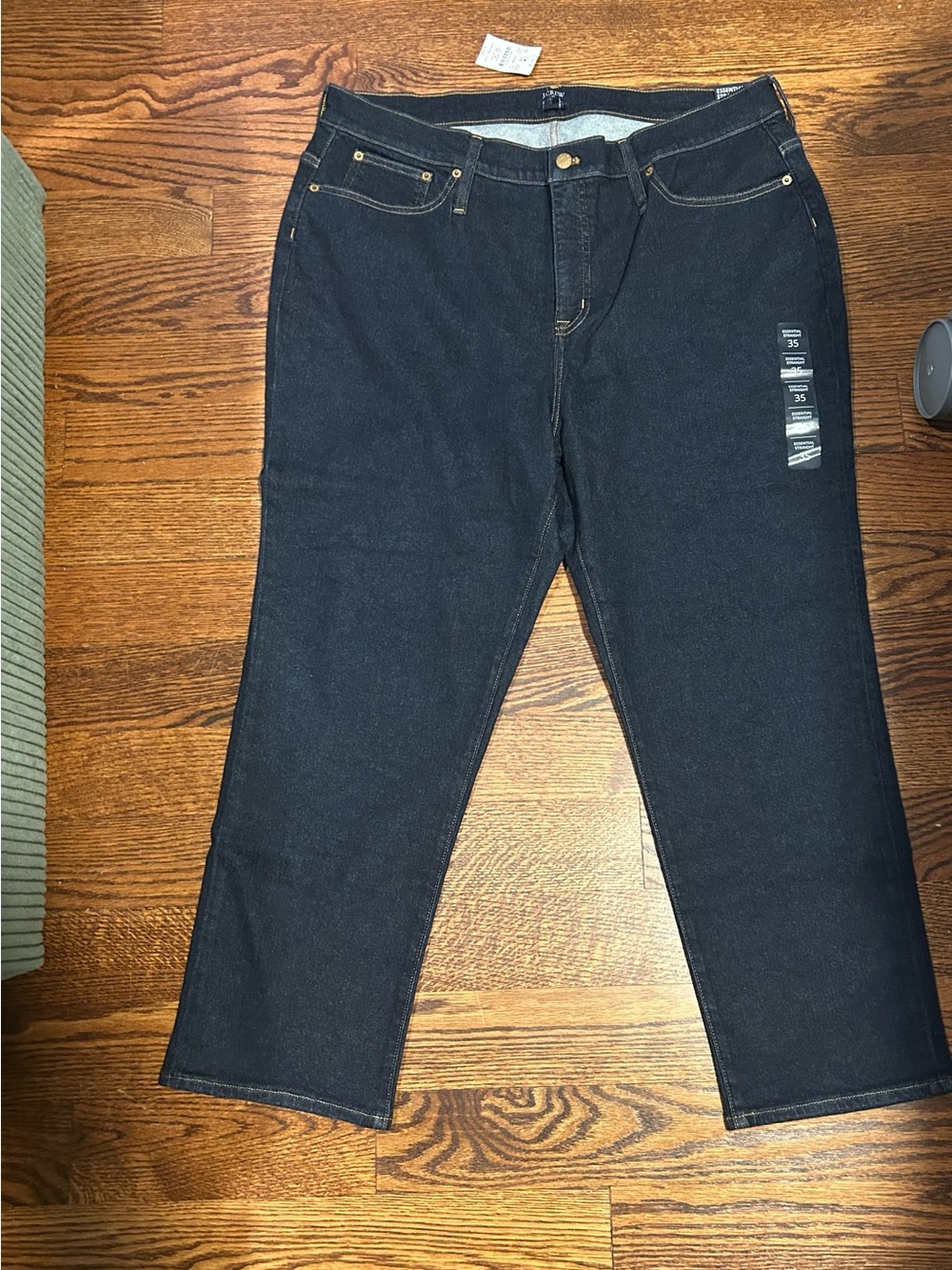 J.Crew Women’s Straight-Leg Dark Jeans